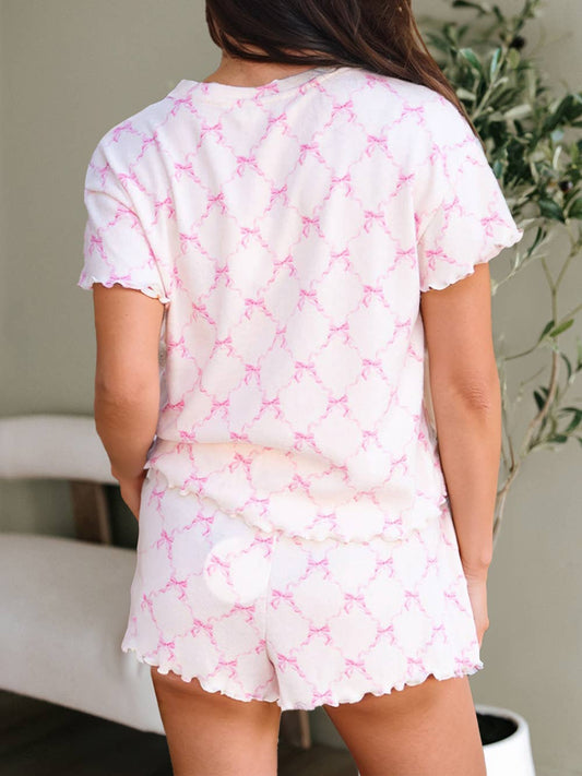 Galentines Two Piece Sleepover Set