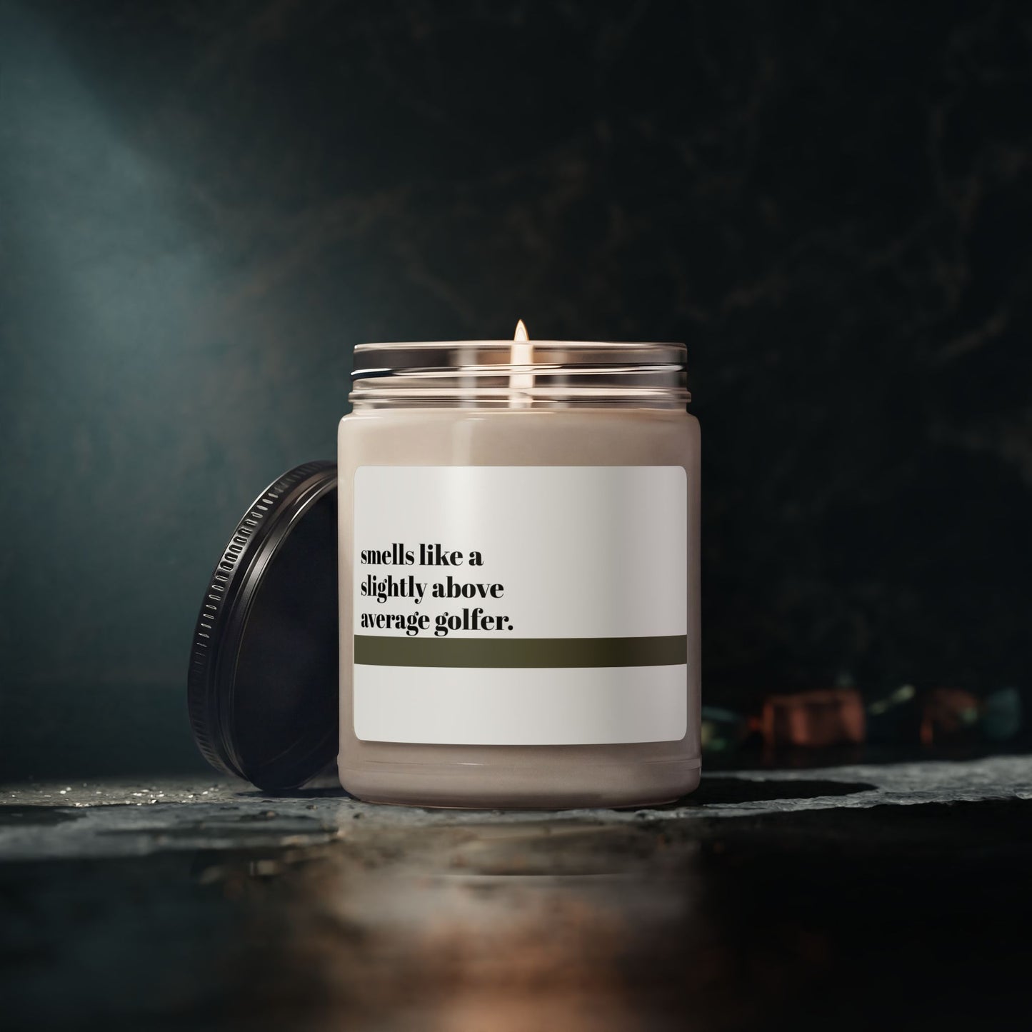 Scented Soy Candle - "Smells Like a Slightly Above Average Golfer" (9oz)