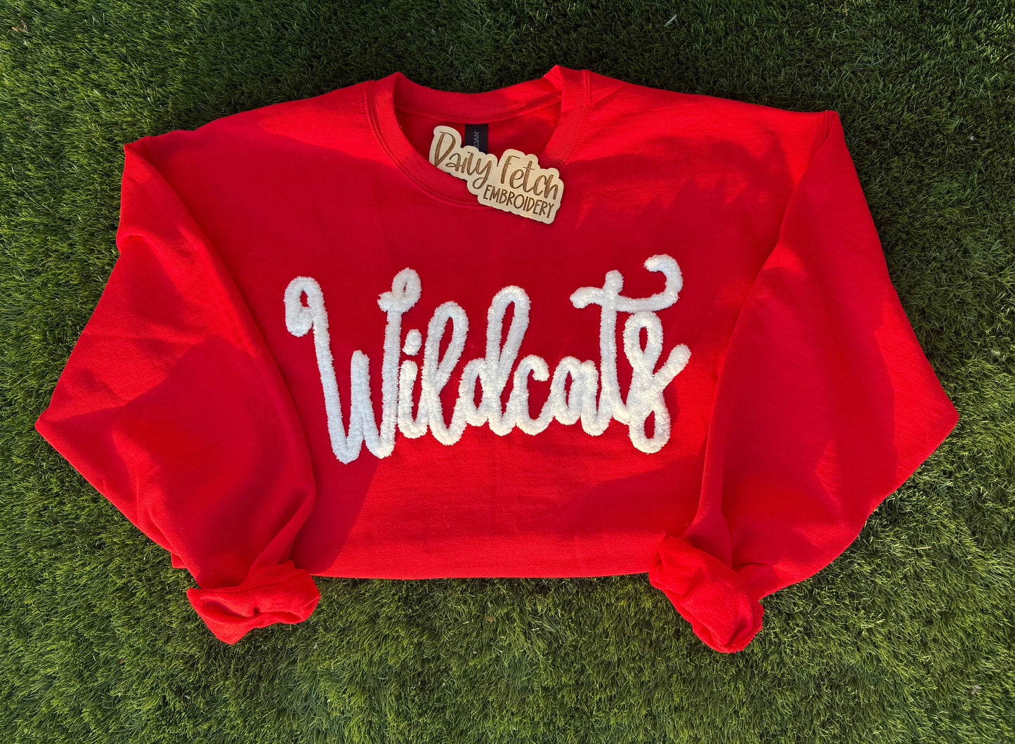 Wildcats Embroidered Sweatshirt