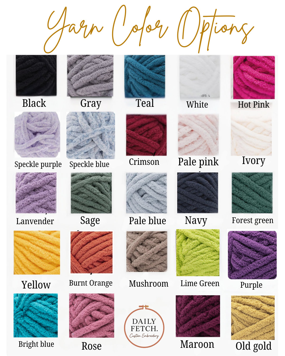 Baker Yarn Embroidered Sweatshirt